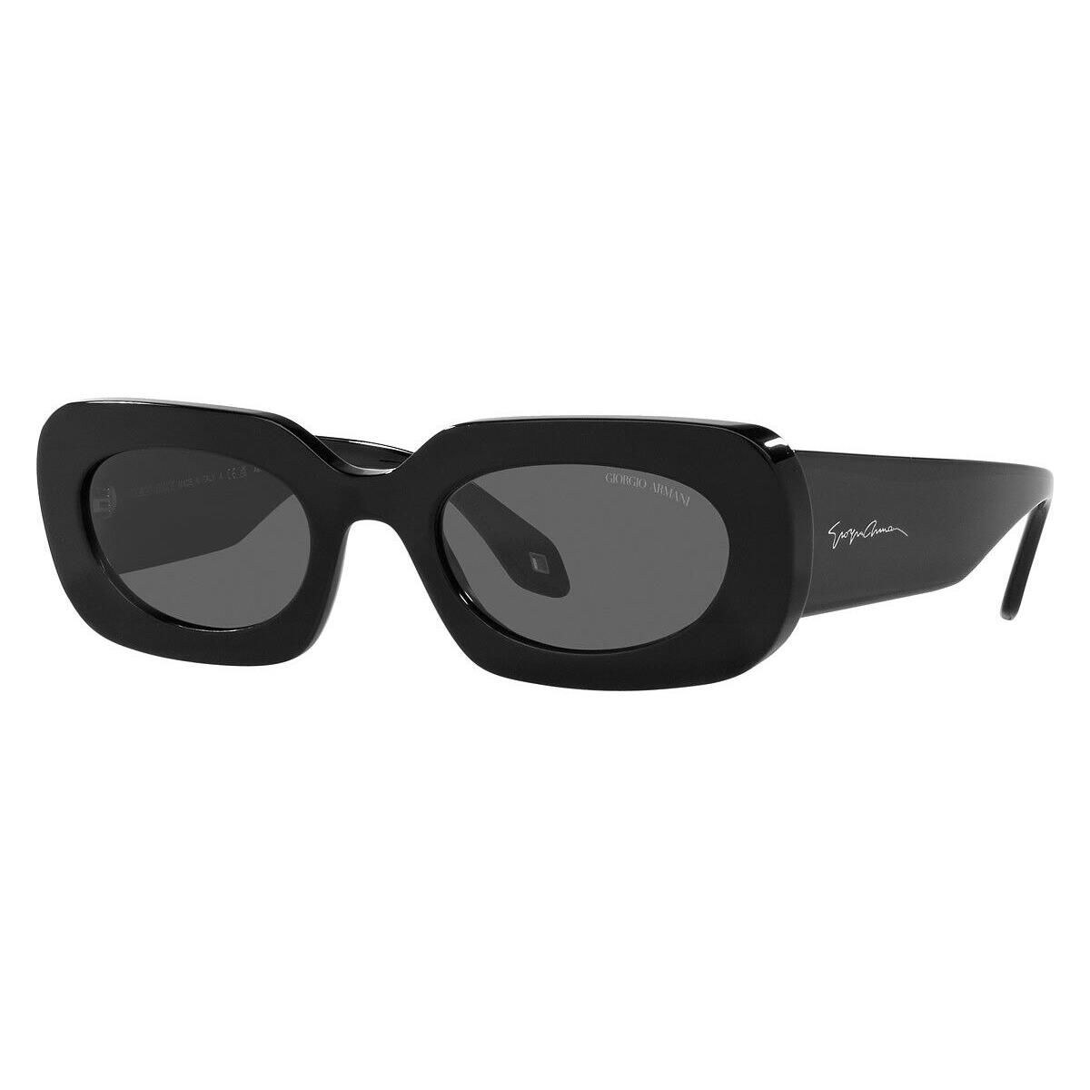 Giorgio Armani AR8182 Sunglasses Black Dark Gray 52mm