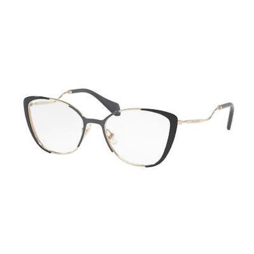 Miu Miu 51QV Core Collection Eyeglasses VYD1O1 Black