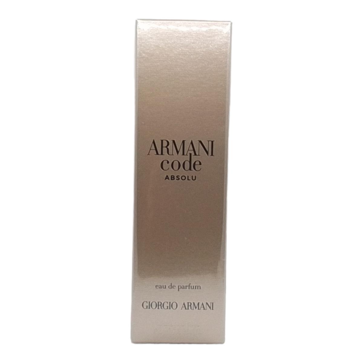 Armani Code Absolu Pour Femme Women Edp Perfume Spray 1.7 oz 50ml Gold