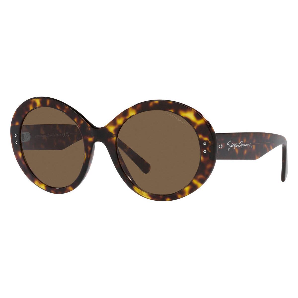 Giorgio Armani AR8174 Sunglasses Havana Dark Brown 53mm