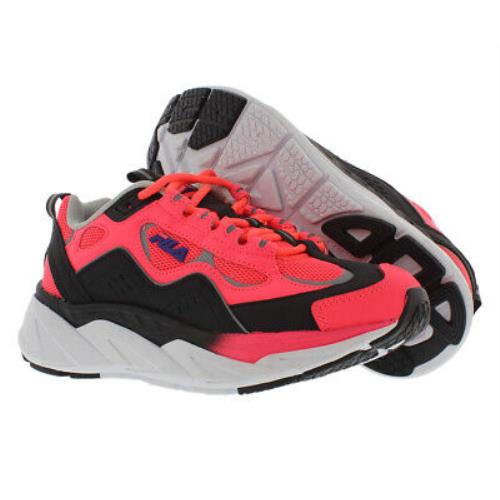 Fila Trigate Womens Shoes Size 5.5 Color: Pink/black/white - Pink/Black/White , Pink Main
