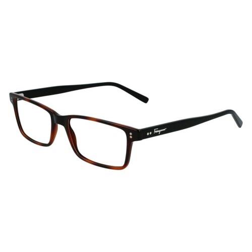 Salvatore Ferragamo SF 2914 241 Tortoise Black Eyeglasses 54/17/145