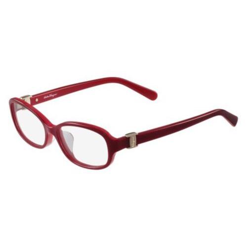 Salvatore Ferragamo SF 2769A 604 Burgundy Eyeglasses 52/15/135 with Case