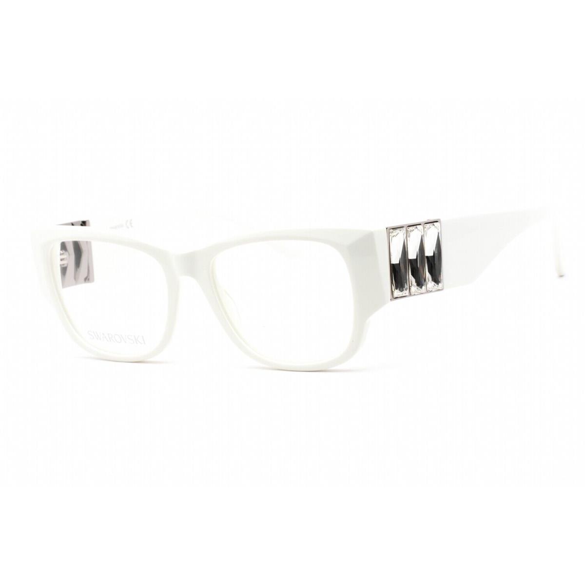 Swarovski SK5473 021 Eyeglasses White Frame 54 Mm