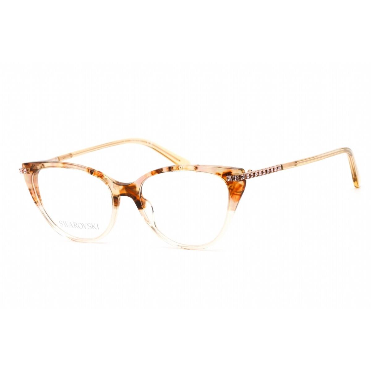 Swarovski SK5425 056 Eyeglasses Havana Other Frame 53 Mm