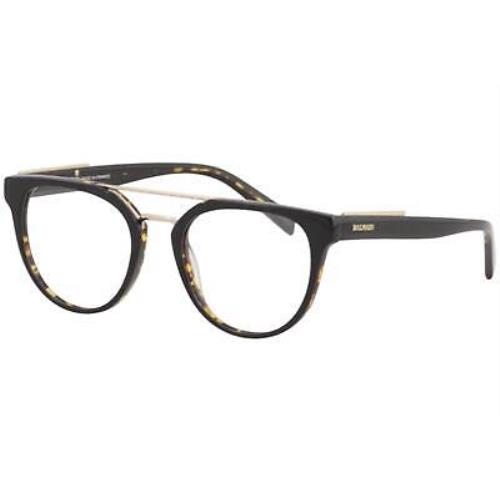 Balmain Women`s Eyeglasses BL3064 BL/3064 C02 Black/tortoise Optical Frame 51mm