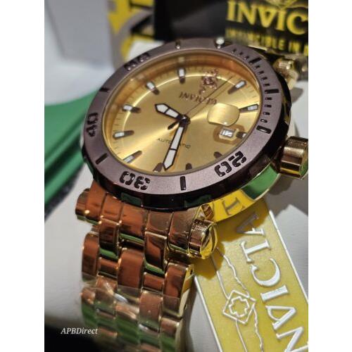 Invicta - Sea Base - Gold Plated Limited Edition of 1000 - Automatic Mens Watch