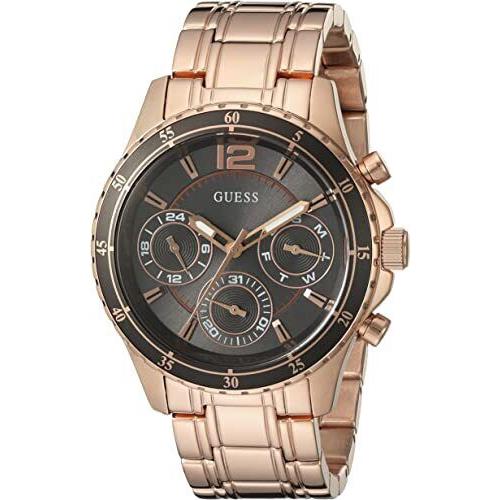 Women`s U0639L2 Modern Classic Rose Gold-tone Grey Multi-function Guess Watch