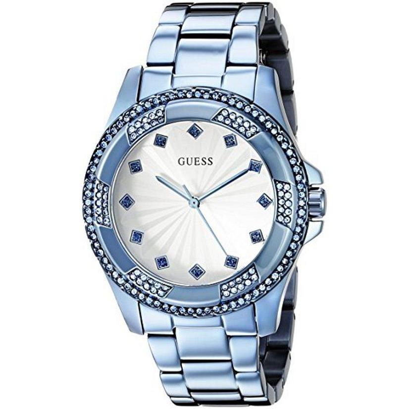 Guess Women`s Iconic U0702L1 Sky Blue Stainless-steel Japanese Quartz Dress Watch