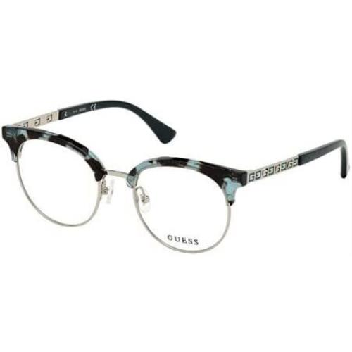 Eyeglasses Guess GU 2744 089 Turquoise/other 49x19x140mm