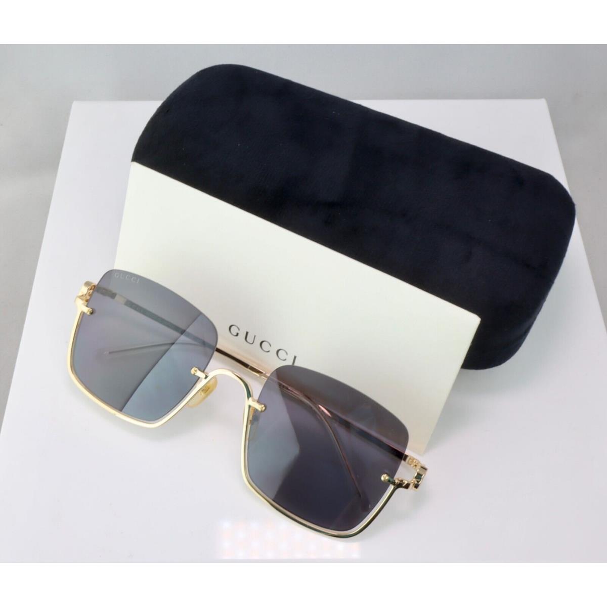 Gucci GG1279S 001 54mm Square Sunglasses with Gray Lens | - Gucci ...