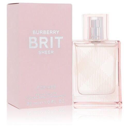 Burberry Brit Sheer By Burberry Eau De Toilette Spray 1 oz