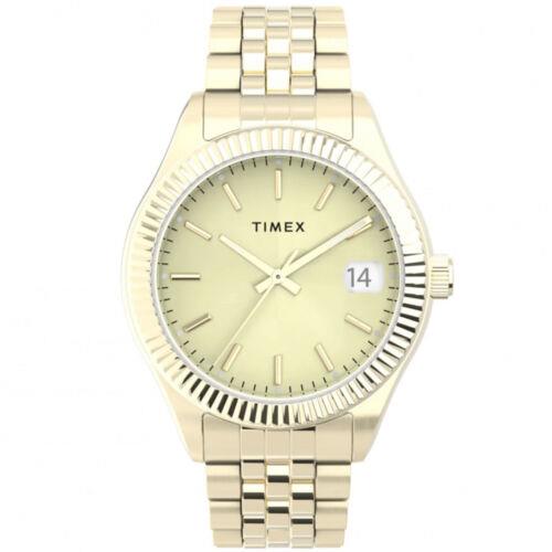 Timex Women`s Watch Waterbury Quartz Gold Dial Yellow Gold Bracelet TW2T86900VQ