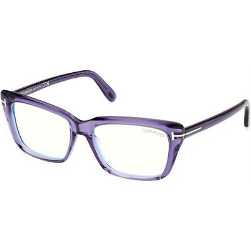 Tom Ford FT5894-B-081-56 Shiny Violet Eyeglasses