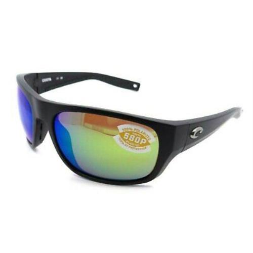 Costa Del Mar Men`s Tico Rectangular Sunglasses - Black Frame