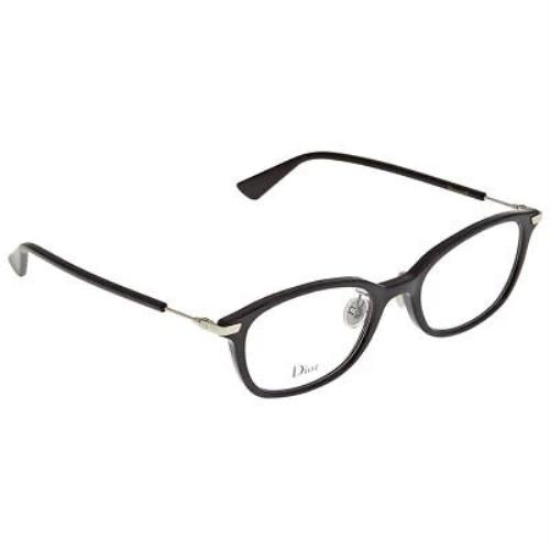 Dior Eyeglasses DIORESSENCE7F 807 50mm Black / Demo Lens
