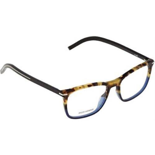 Dior Demo Lens Rectangular Men`s Eyeglass Frame BLACK265 0IPR 52