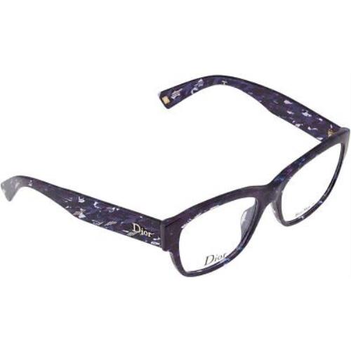 Dior Demo Square Ladies Eyeglasses CD3252 04P5 54/16/140mm