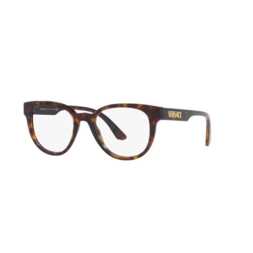 Versace 3317 108 Eyeglasses Men`s Havana 51mm