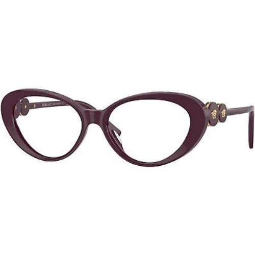 Versace Eyeglasses VE 3331 U 5382 Bordeaux