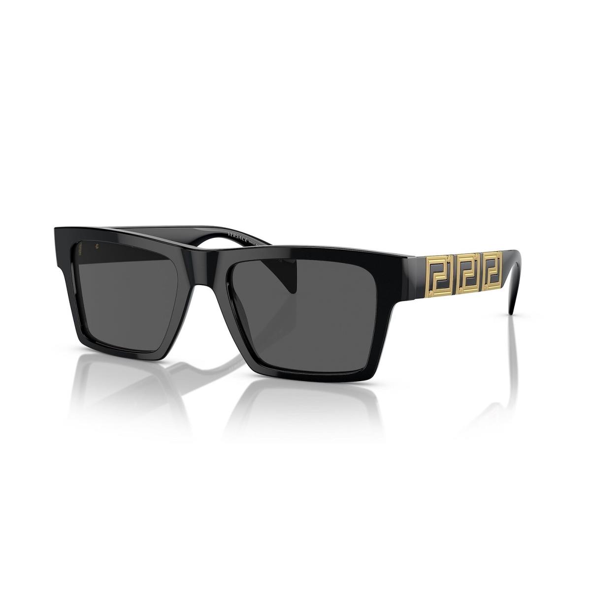 Versace Sunglasses VE4445 GB187 54mm Black / Dark Grey Lens