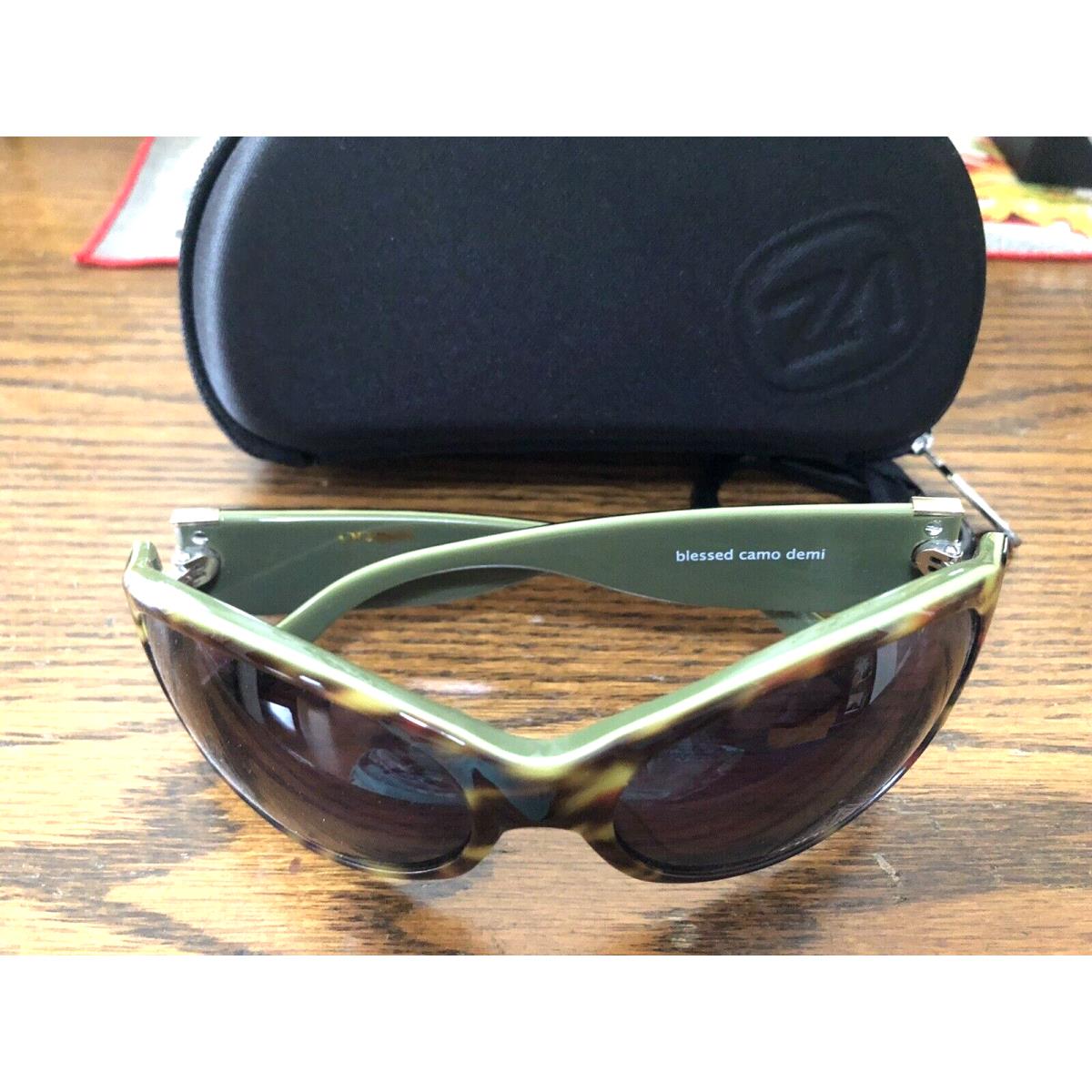 Vonzipper Angel Blessed Camo Demi Green Sunglasses Hard Case