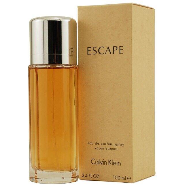 Calvin Klein Escape For Women Perfume Eau de Parfum 3.4 oz 100 ml Edp Spray