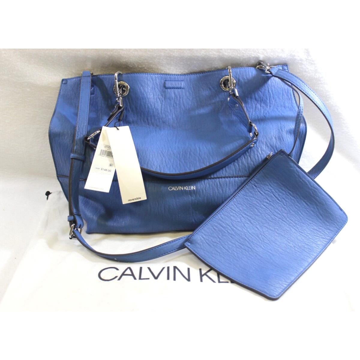 Calvin Klein Sonoma North/south Reversible Tote Bag Blue