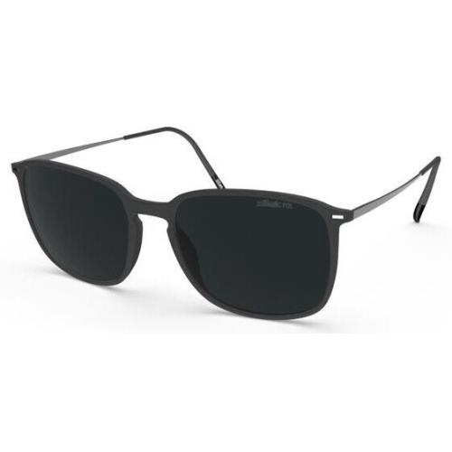 Silhouette Sunglasses Velden Black / Ruthenium 56MM-17MM-145MM 4078-75-9060
