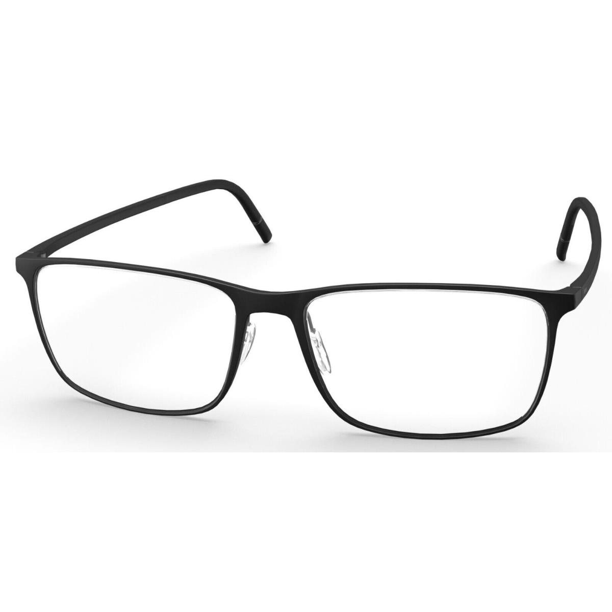 Silhouette Eyeglasses Pure Wave Black Cotton 55MM-16MM-145MM 2955/75-9060-55MM