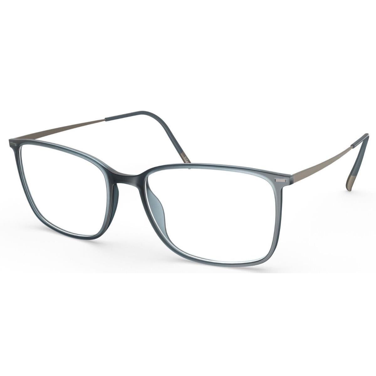 Silhouette Eyeglasses Illusion Lite Teal 53MM-17MM-150MM 2932-75-5061-53MM