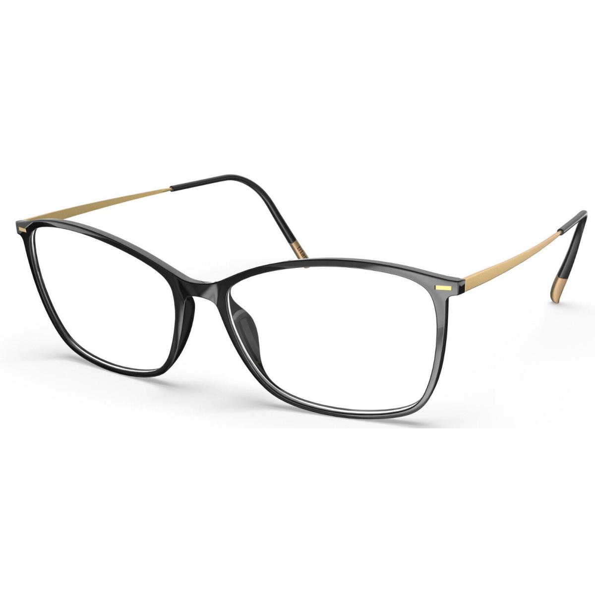 Silhouette Eyeglasses Illusion Lite Black 53MM-14MM-135MM 1598-75-9031-53MM - Multicolor Frame