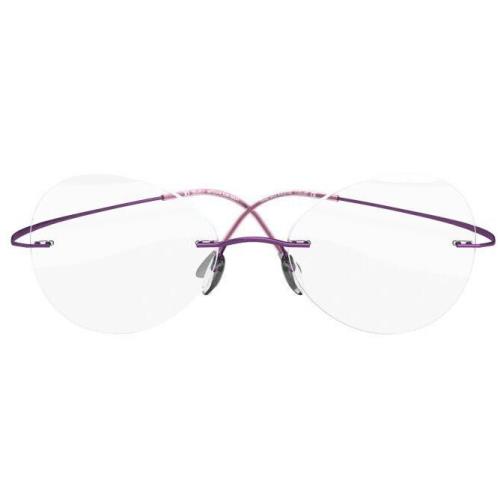 Silhouette Eyeglasstma Must Collection 2017 52/17/140 Mauve 5515/CS-3540-52MM