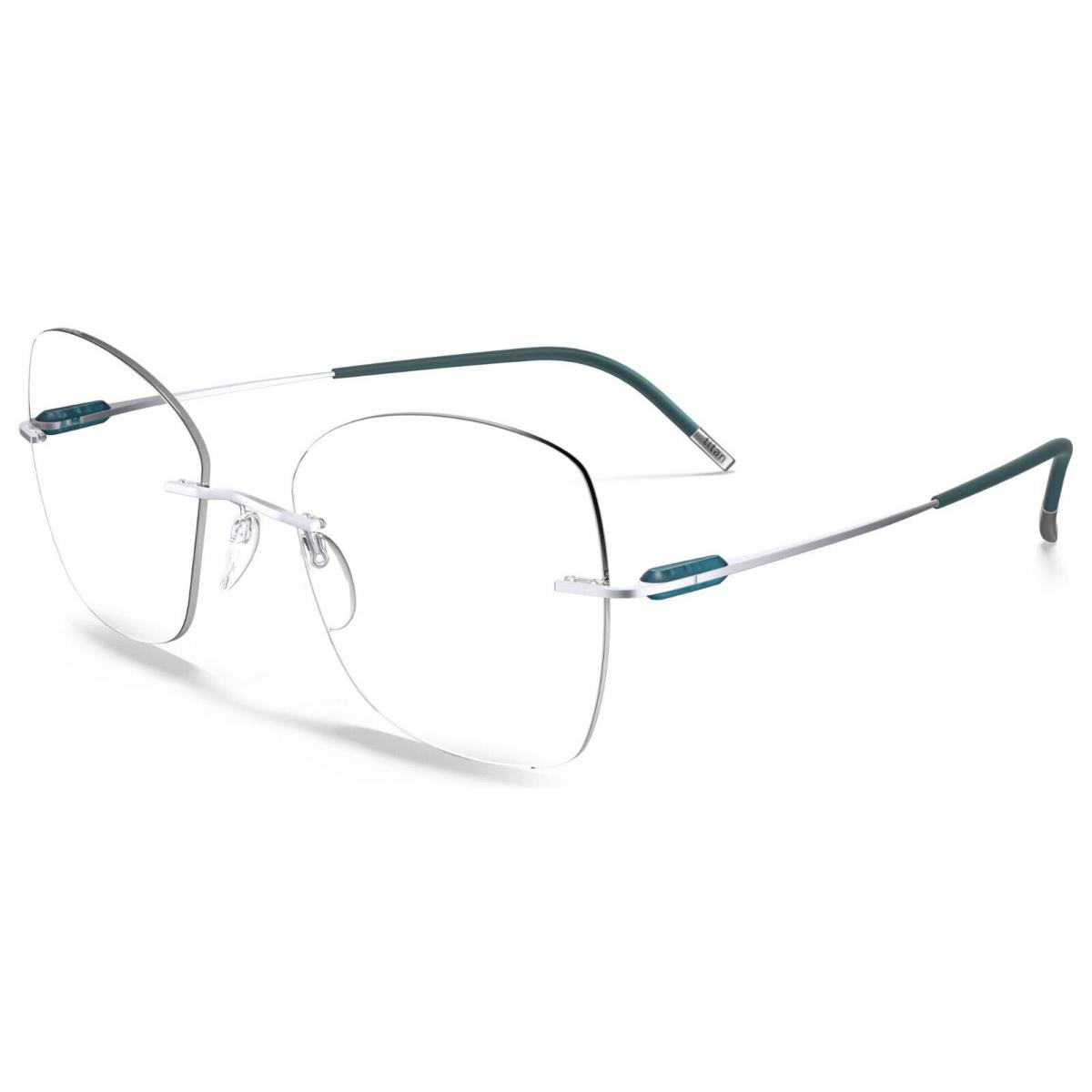 Silhouette Eyeglasses Purist Loyal Blue 55MM-17MM-140MM 5561-LI-7110-55MM