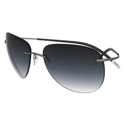 Silhouette Sunglasses Gastein Tma Icon 62/17/140 Ruthenium Grey 8697/75-6660