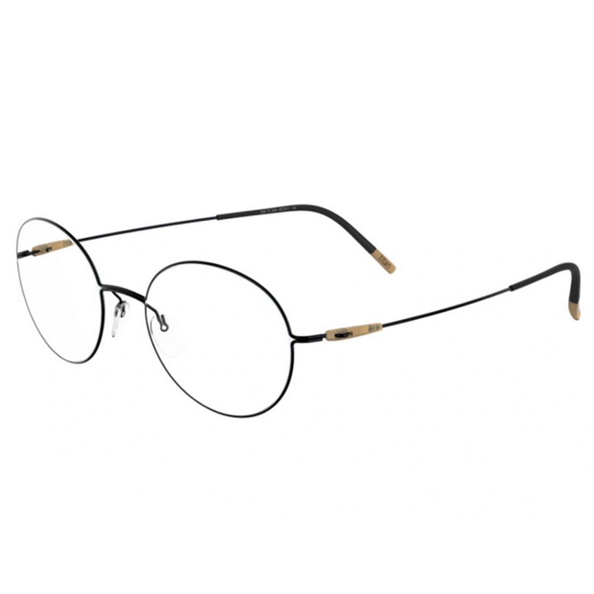 Silhouette Eyeglasses Dynamics Colorwave 49-19-140 Black 5509-75-9240-49MM