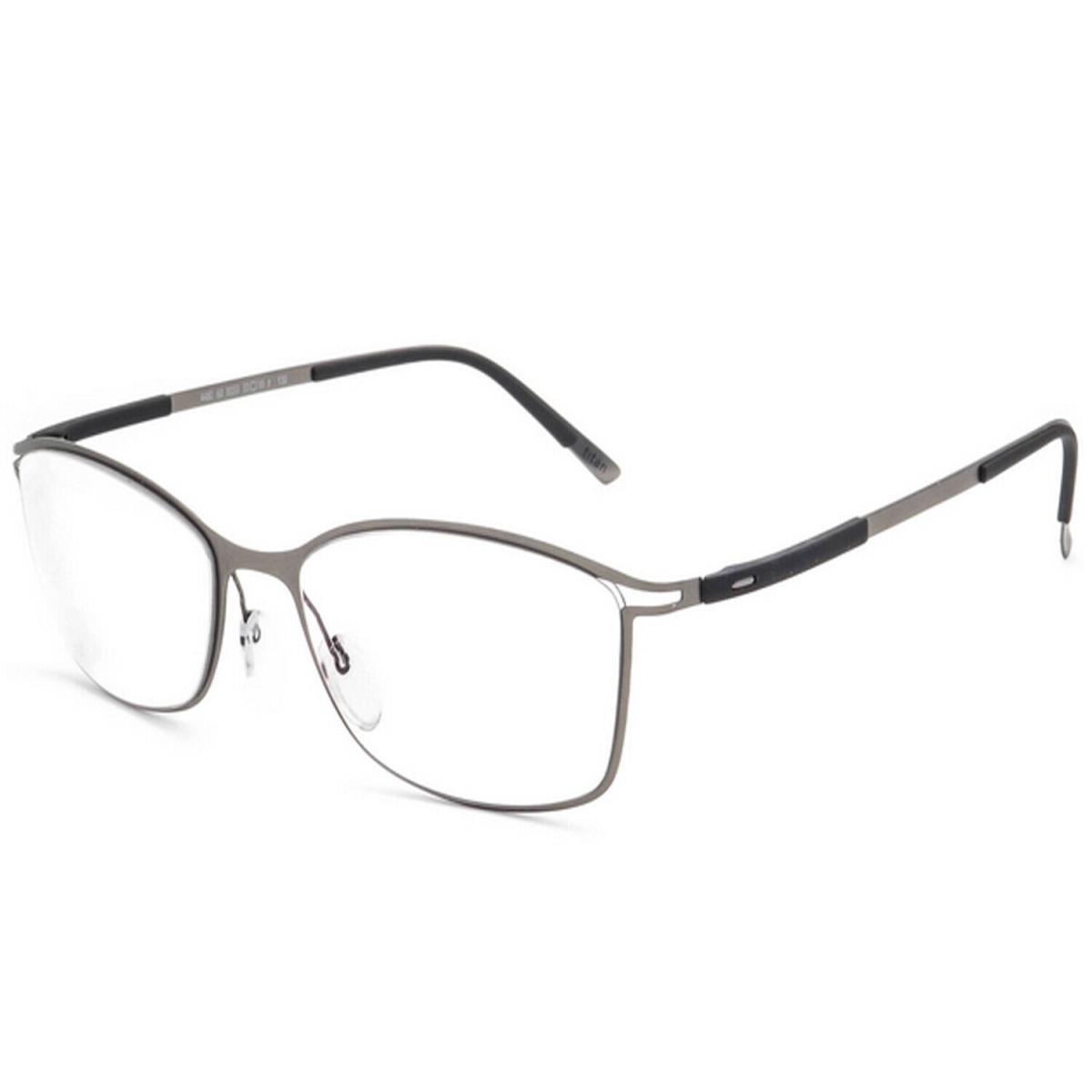 Silhouette Eyeglasses Titan Contour Full Rim 53-16-130 Gunmetal 4480-6059-53MM