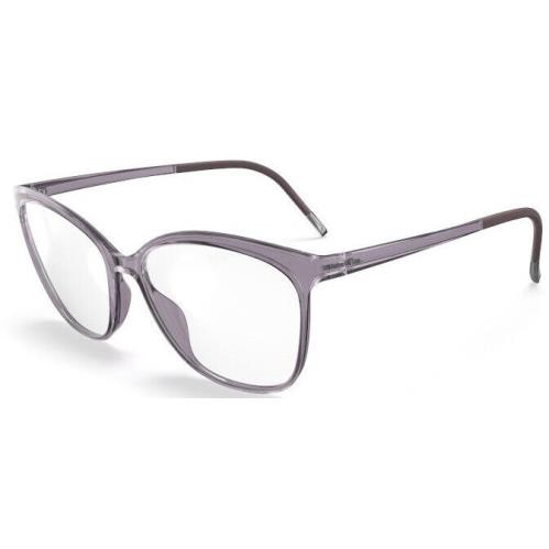 Silhouette Eyeglasses Eos View 53-15-125 Soft Sloe 1596-4011-53MM
