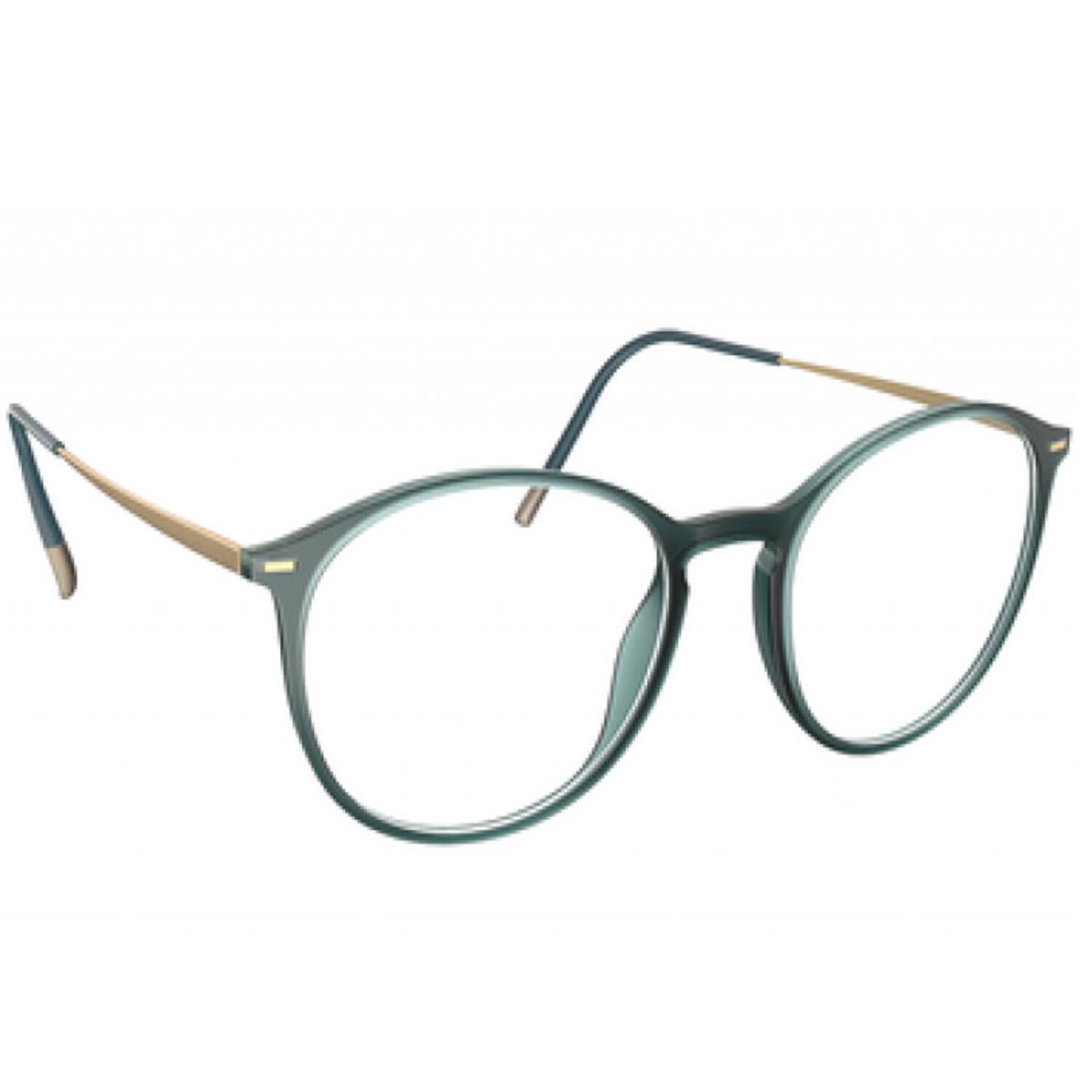 Silhouette Eyeglasses Illusion Lite Full Rim Teal 49-18-135 2931-5041-49MM