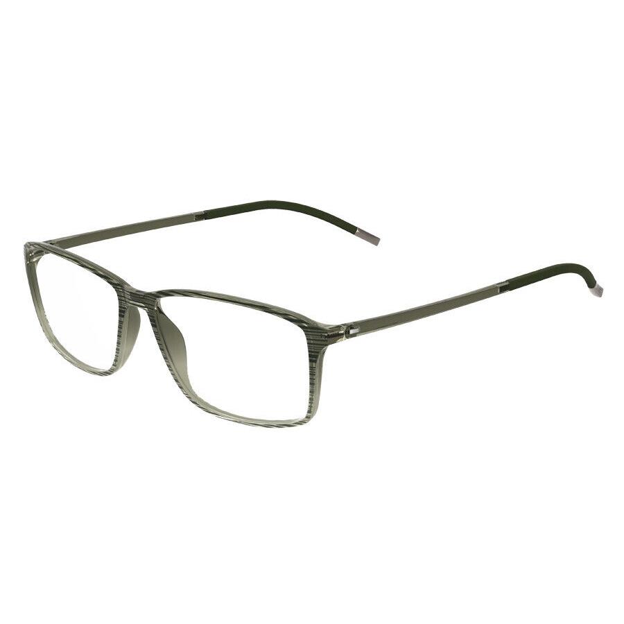 Silhouette Eyeglasses Spx Illusion Fullrim 56-15-145 Green 2893-6055-56MM