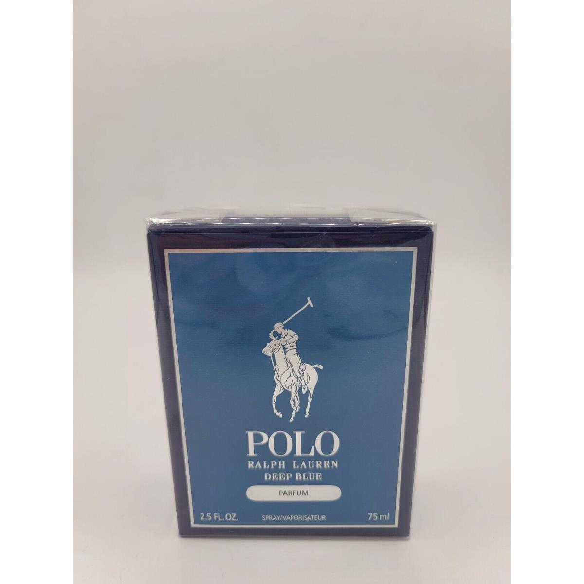 Ralph Lauren Polo Deep Blue For Men 2.5 oz Edt Spray