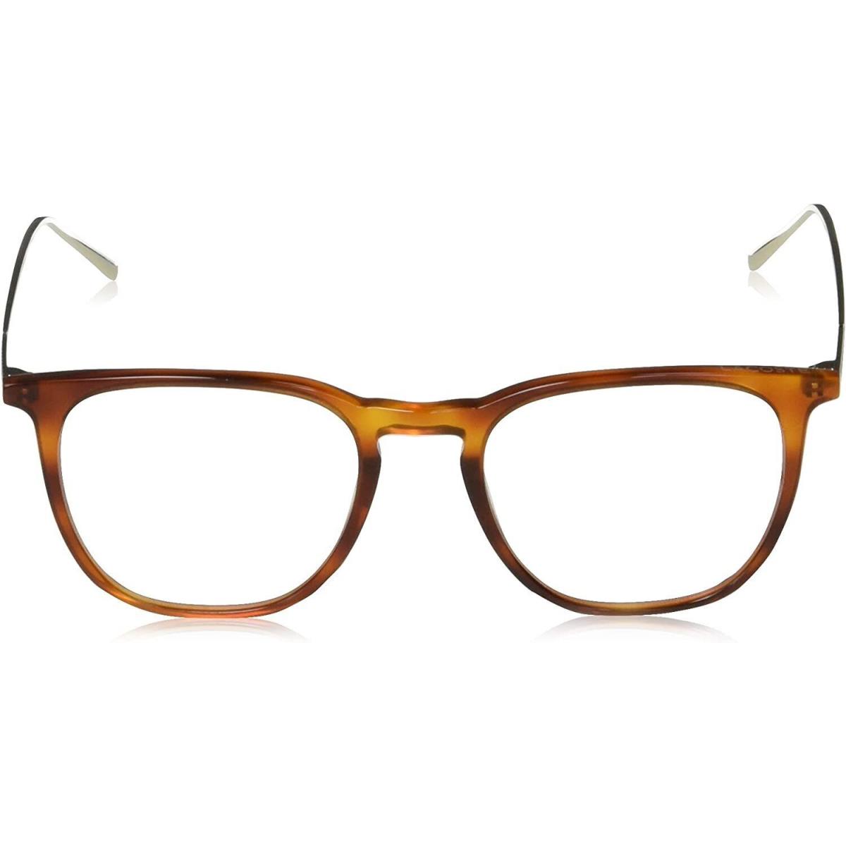 Lacoste L2828-215 Light Tortoise Square Men`s Acetate Eyeglasses