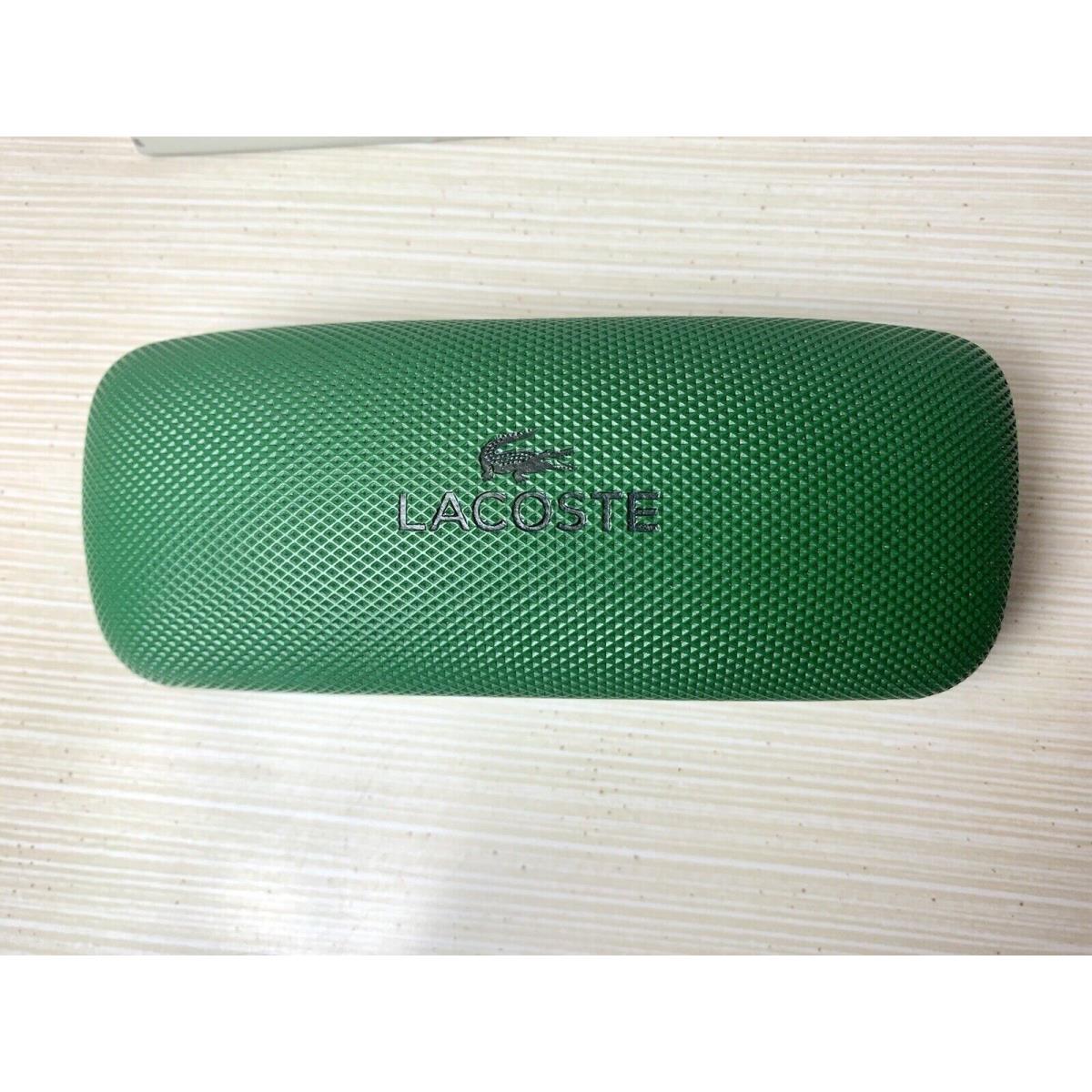 Lacoste Men`s Tortoise Rectangular Eyeglass Frames L2888230 55mm