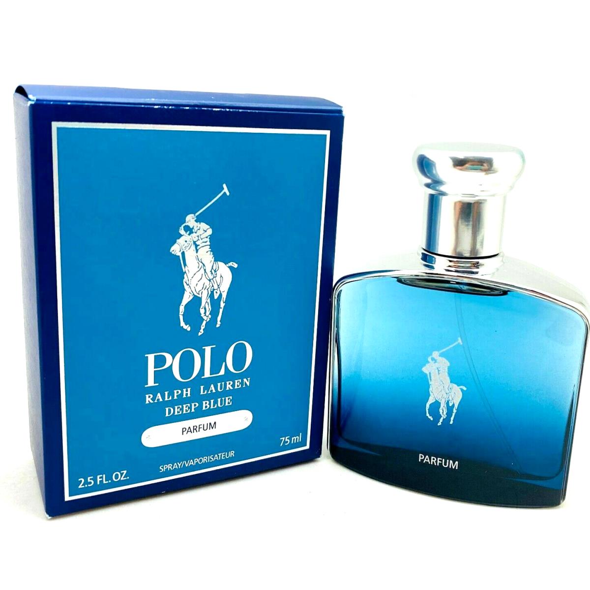 Polo Deep Blue For Men by Ralph Lauren Parfum Spray - 2.5 oz