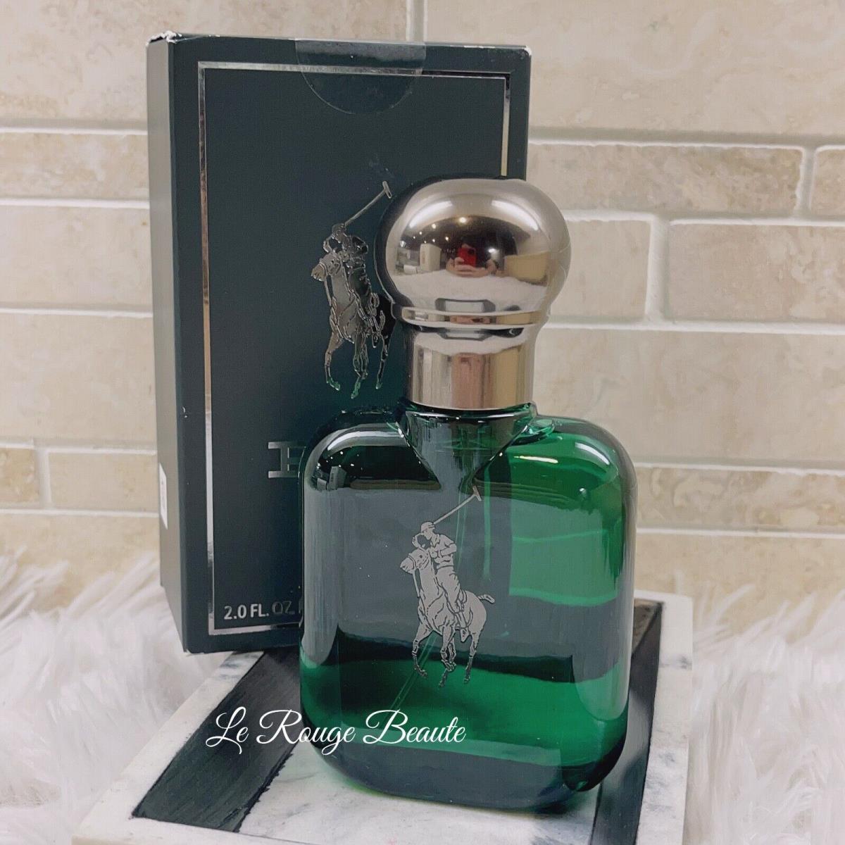 Ralph Lauren Polo Men Cologne Intense 59ml 2oz Spray Green