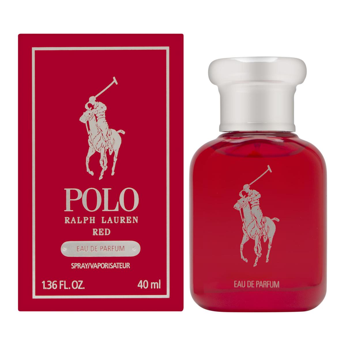 Polo Red by Ralph Lauren For Men 1.36 oz Eau de Parfum Spray