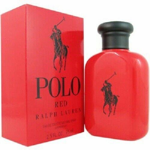 Polo Red by Ralph Lauren 2.5 oz / 75 ml Eau de Toilette Edt Spray Men