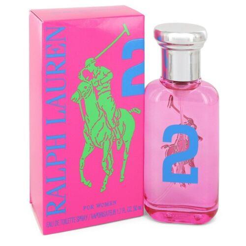Big Pony Pink 2 By Ralph Lauren Eau De Toilette Spray 1.7 oz