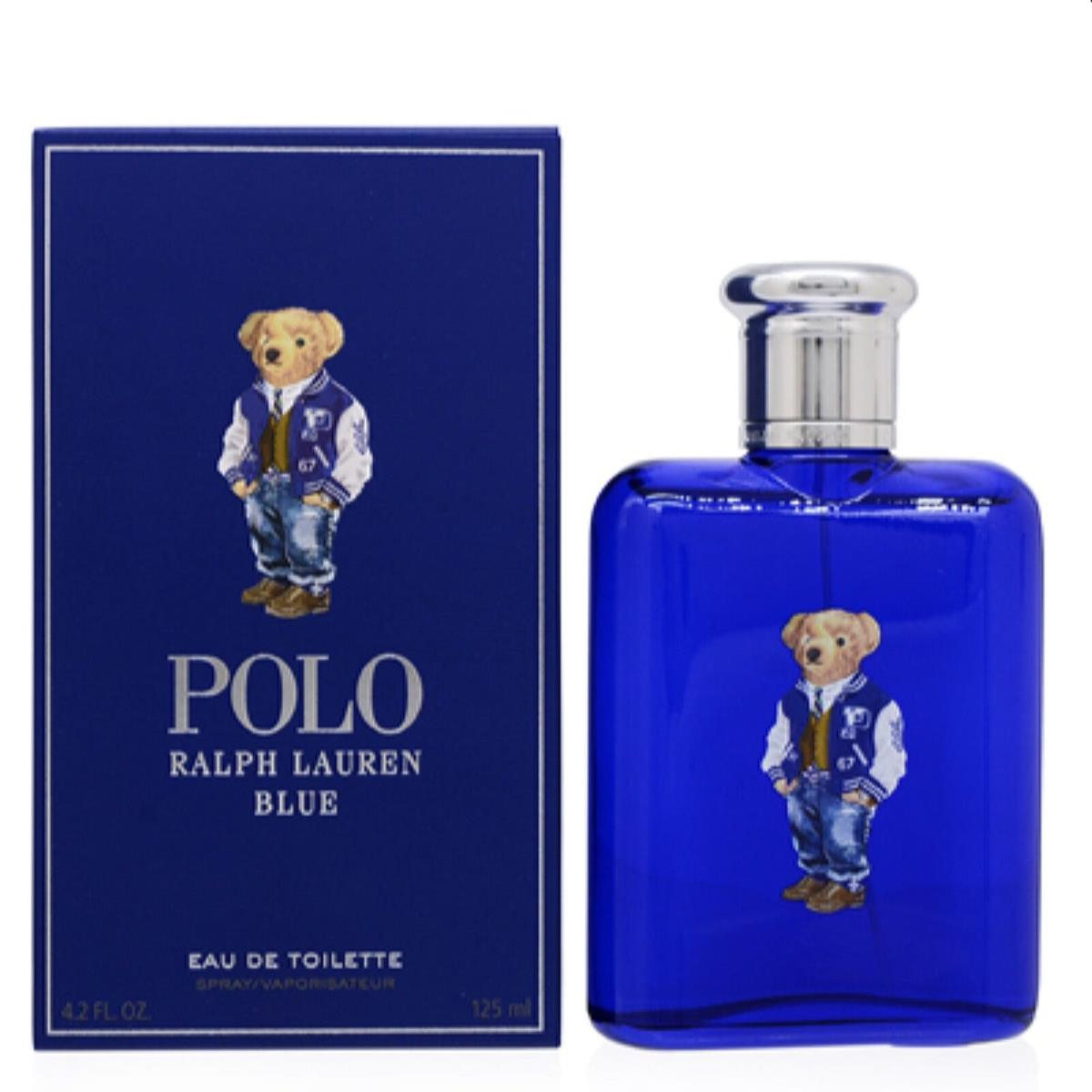 Polo Blue Ralph Lauren Edt Spray Limited Edition 4.2 Oz 125 Ml For Men S49417