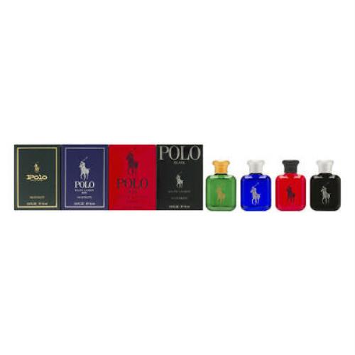 Ralph Lauren The Fragrance Collection For Men 4 x 0.5 oz